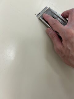 事務所床清掃　鹿児島市伊敷